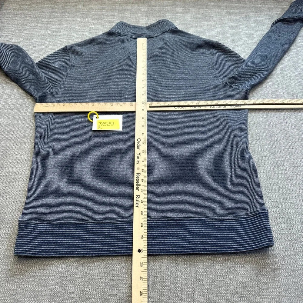 Robert Graham Sweater Jacket Mens Large Classic Fit Knit Full Zip Layering